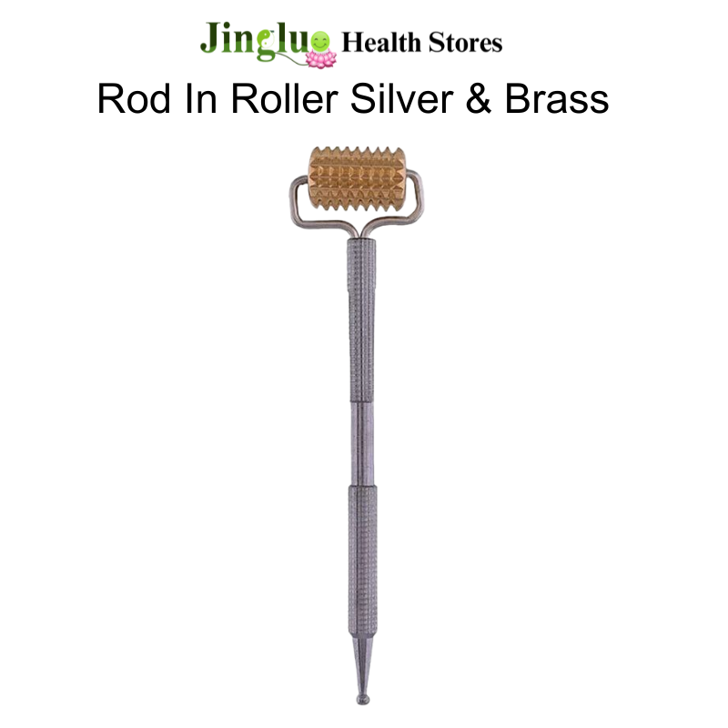 Rod In Roller Silver & Brass