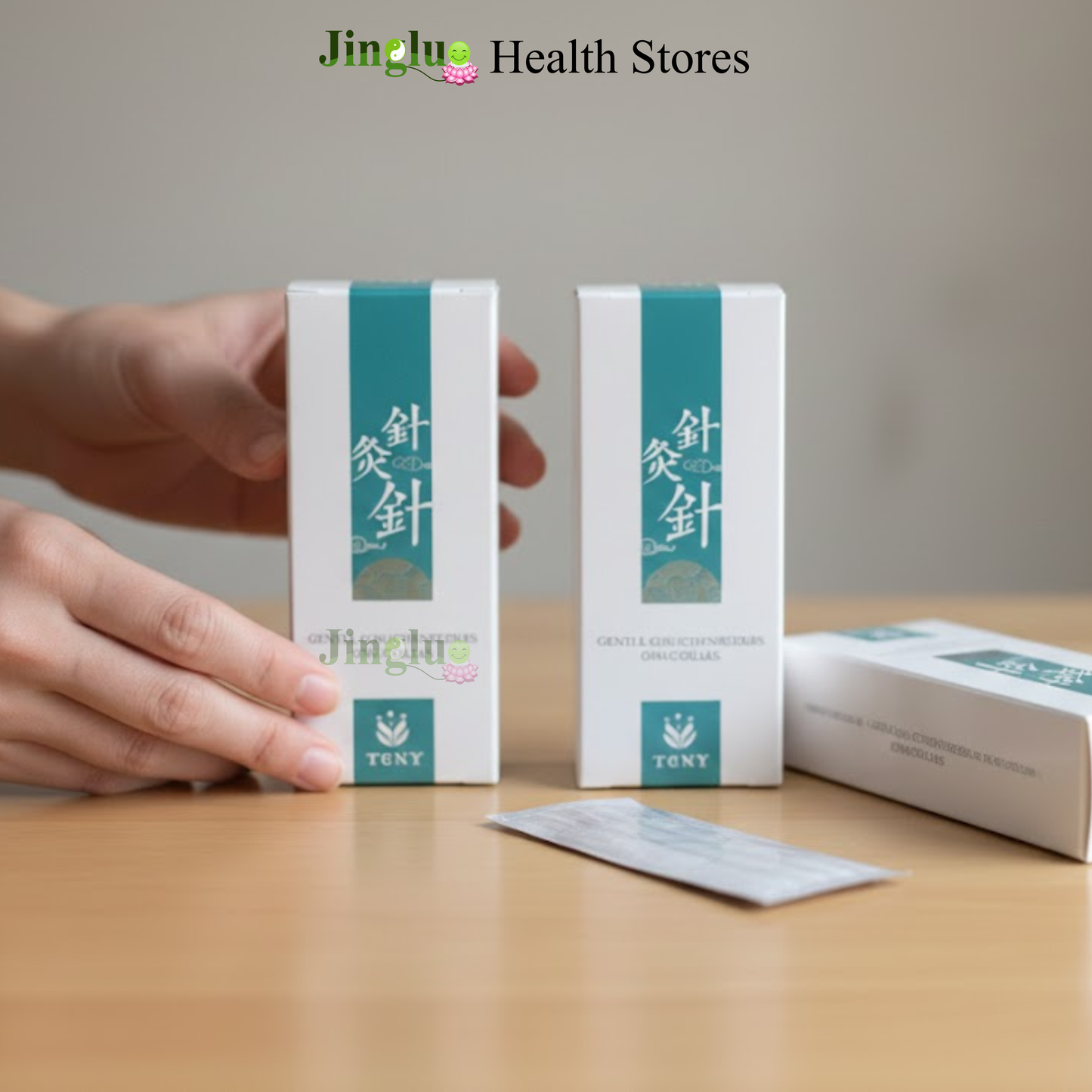 Tony Acupuncture Needle Silver Tube ( 100 Needle = 1 Box )