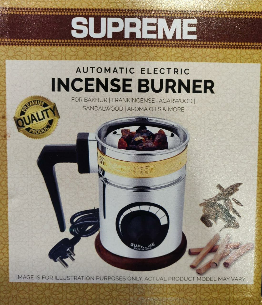 Supreme Automatic Electric Bakhur Burner