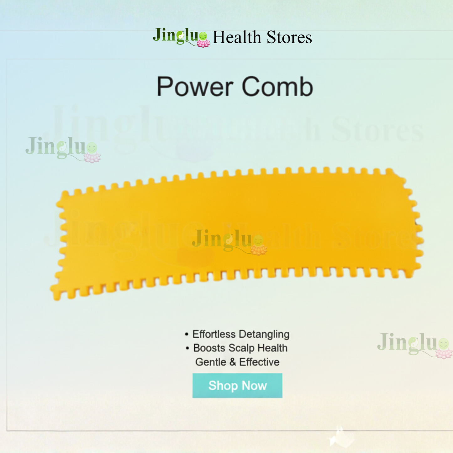 Power Comb Acupressure Massage Comb – Scalp Massage, Relaxation & Wellness Therapy Tool