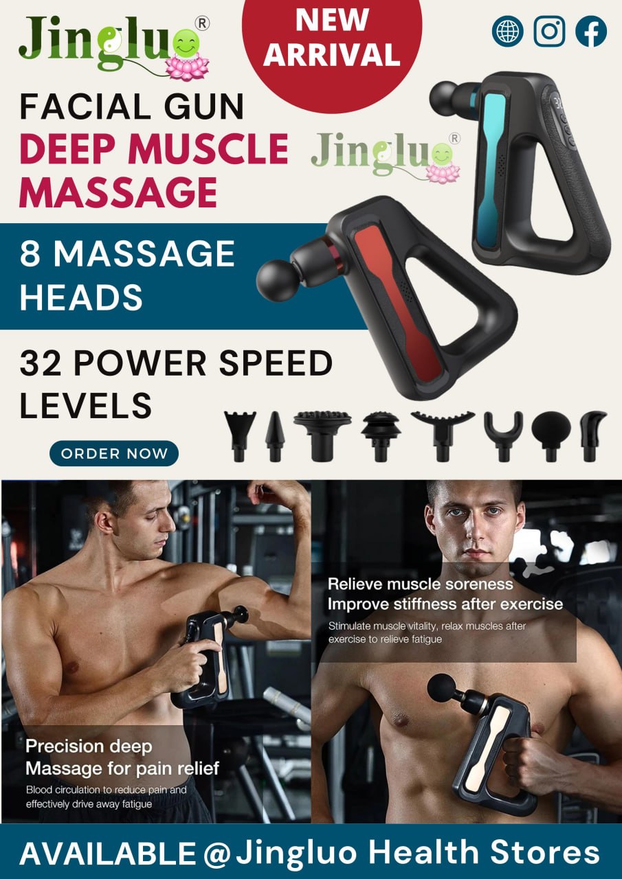 Massager Facial Gun LED