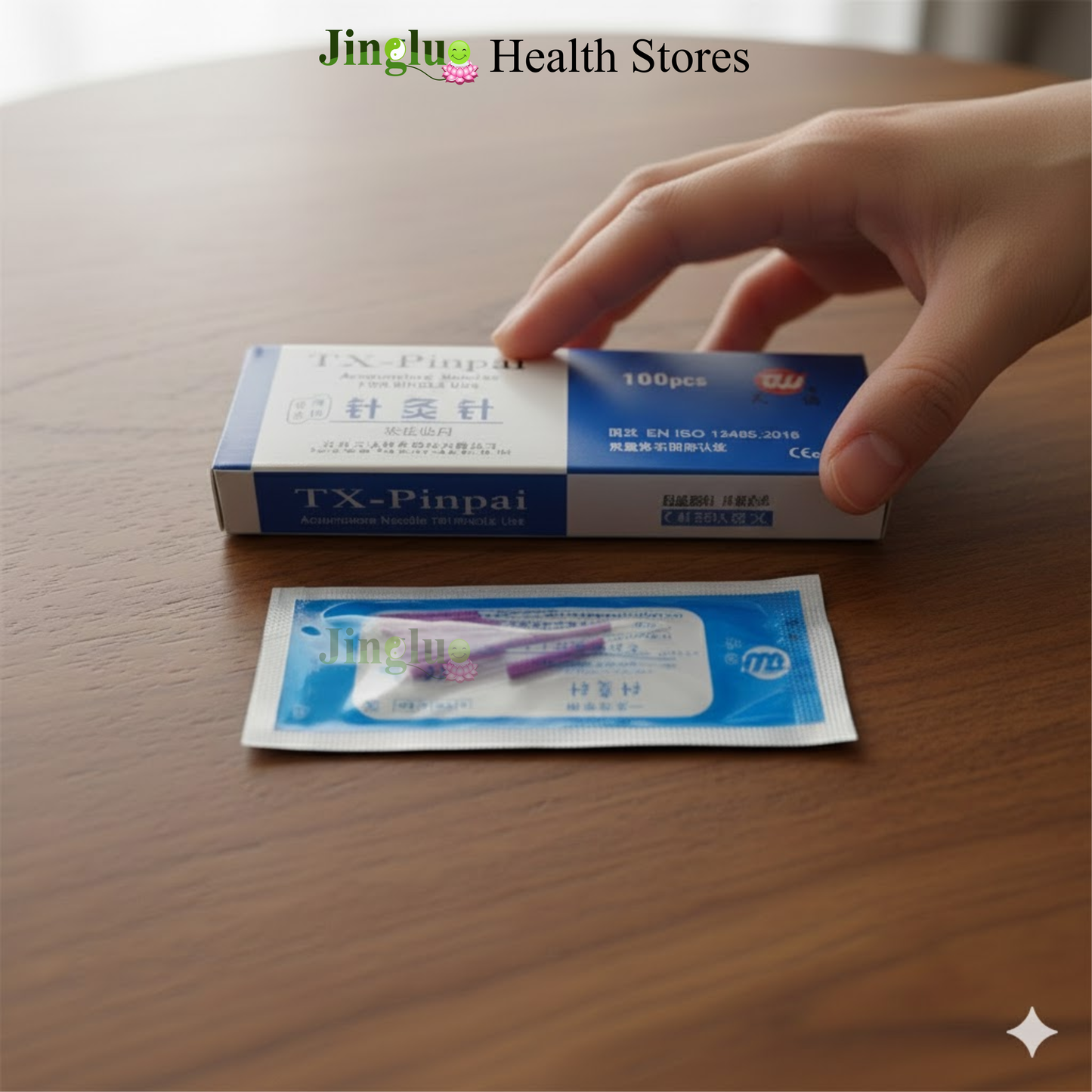 JW Acupuncture Needle Plastic Strip ( 100 Needle = 1 Box )