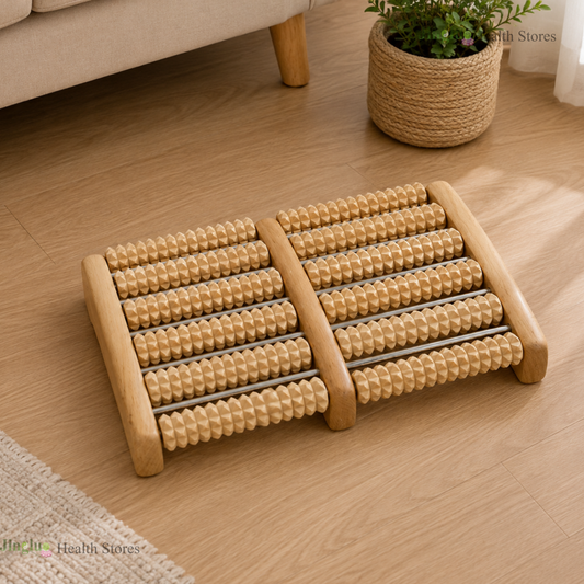 Foot Roller Wood 12-14 wheel