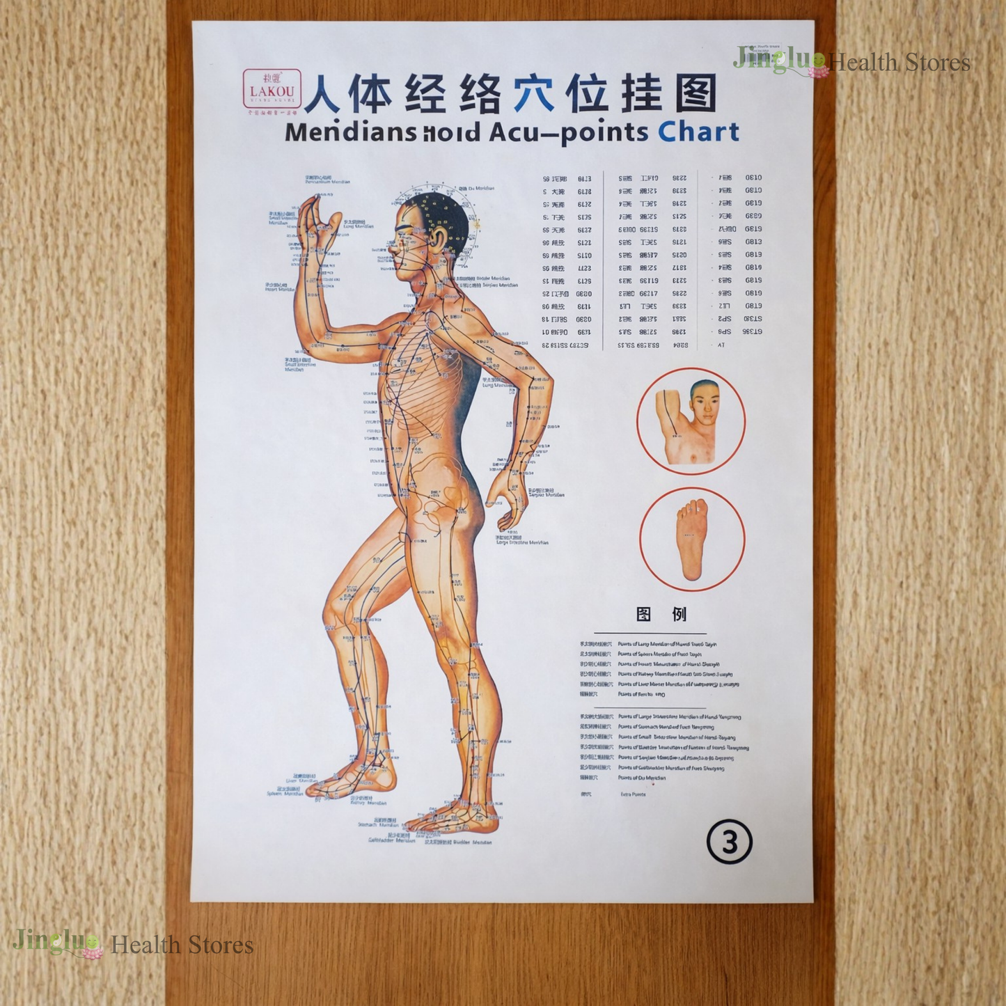 Acupuncture Charts