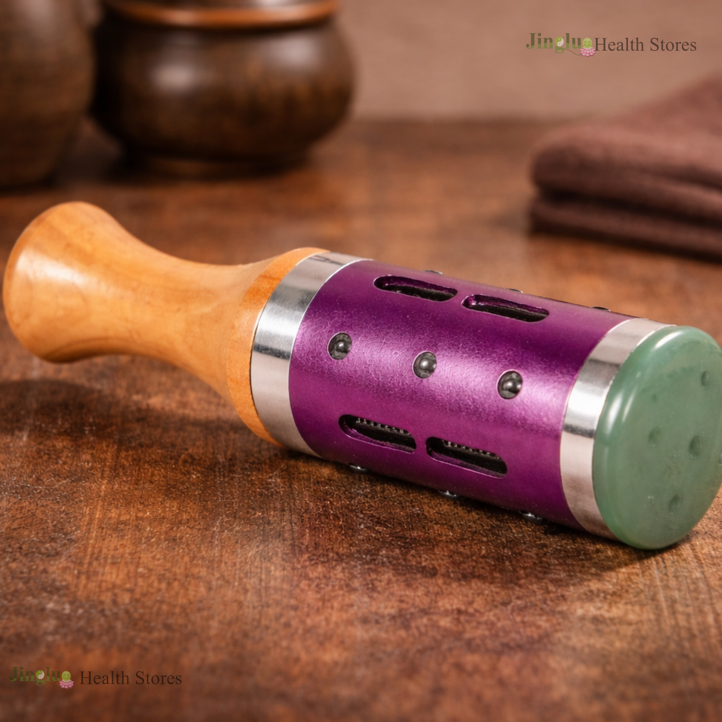 Moxa Jade Roller Stand
