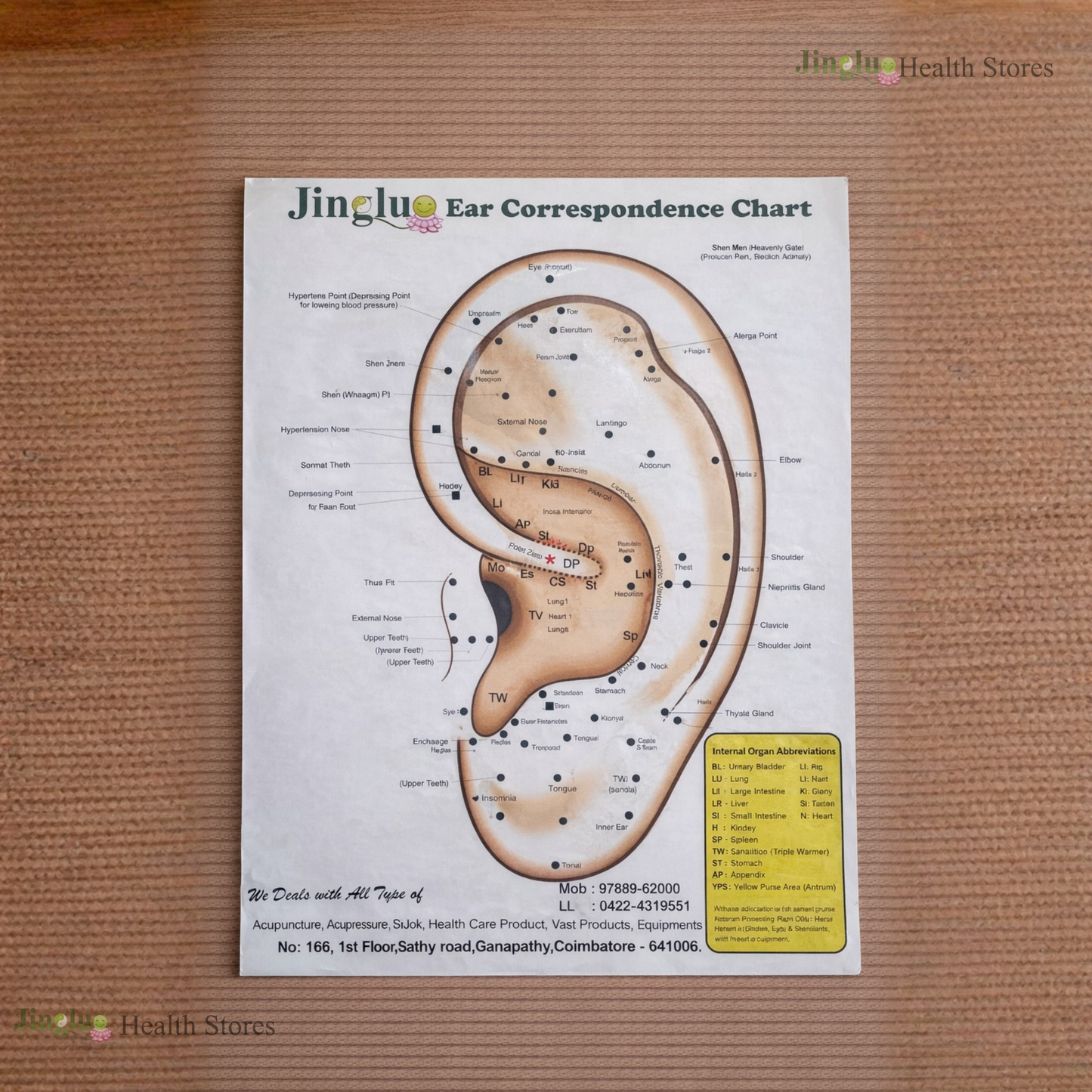 Acupuncture Charts