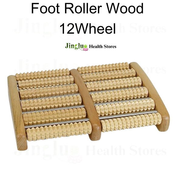 Foot Roller Wood 12-14 wheel