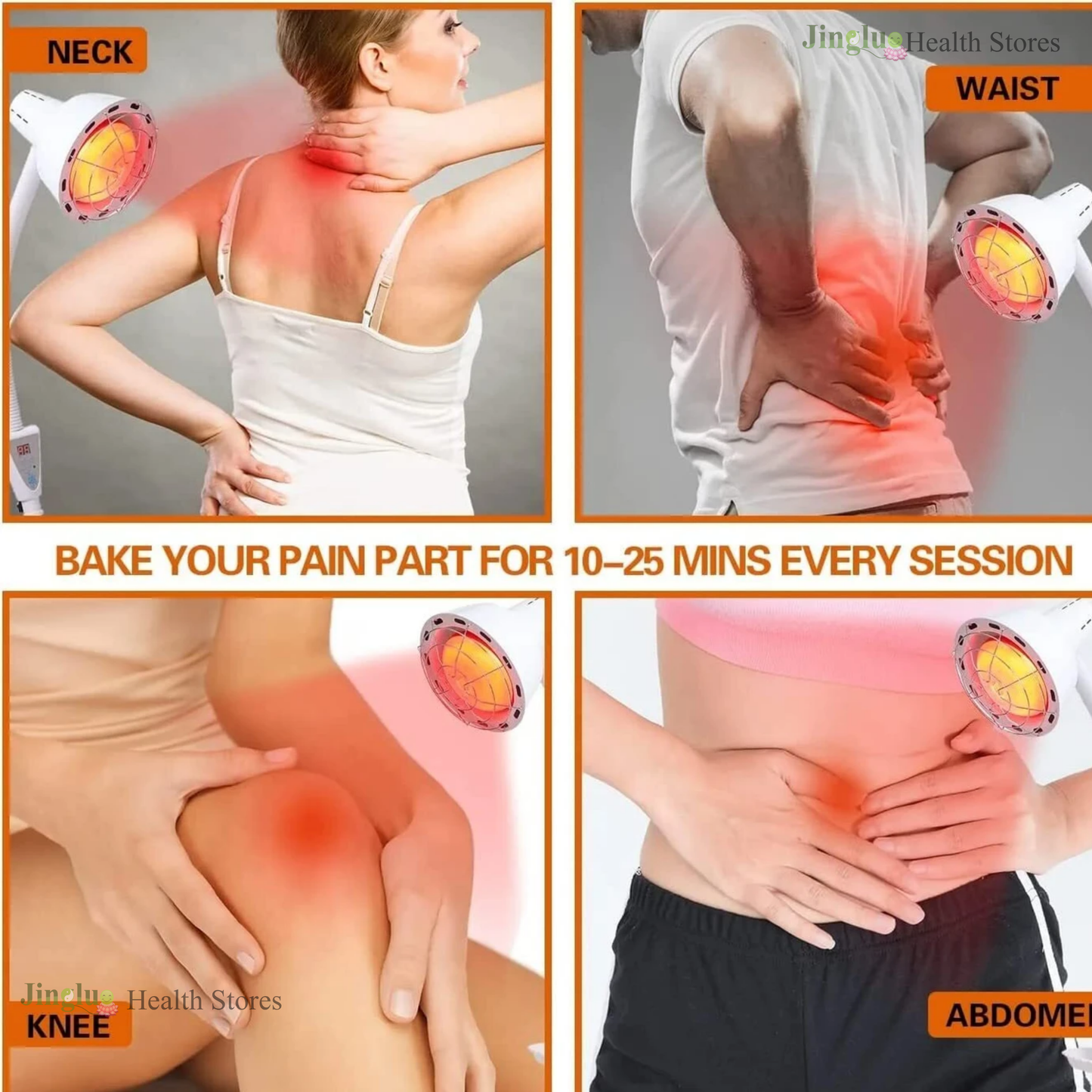 Massager Infrared Lamp