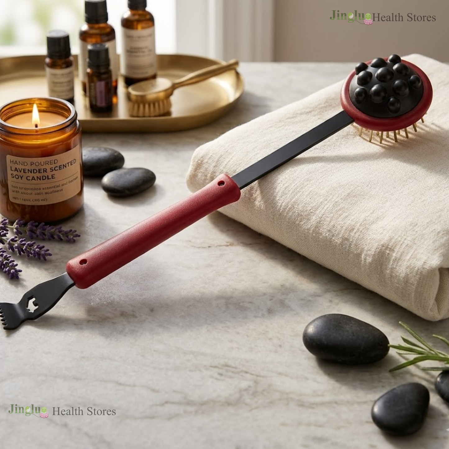 Spine Tapper Massager for Back Relaxation, Acupressure Massage & Wellness Care