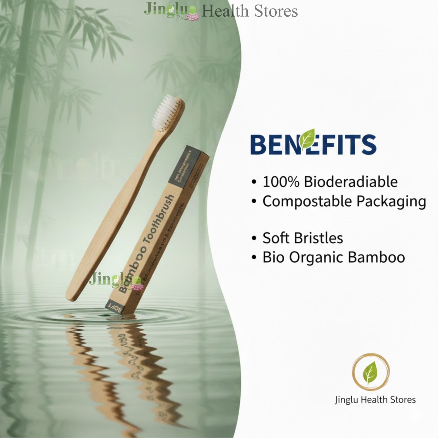 Bamboo Bio Organic Tooth Brush