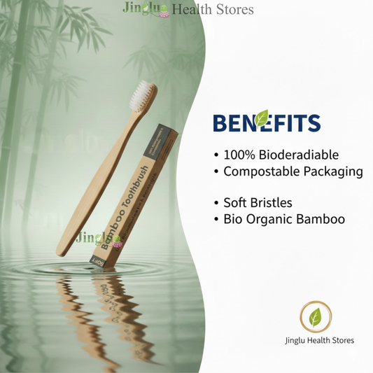 jingluo  Bamboo Bio Tooth Organic Brush