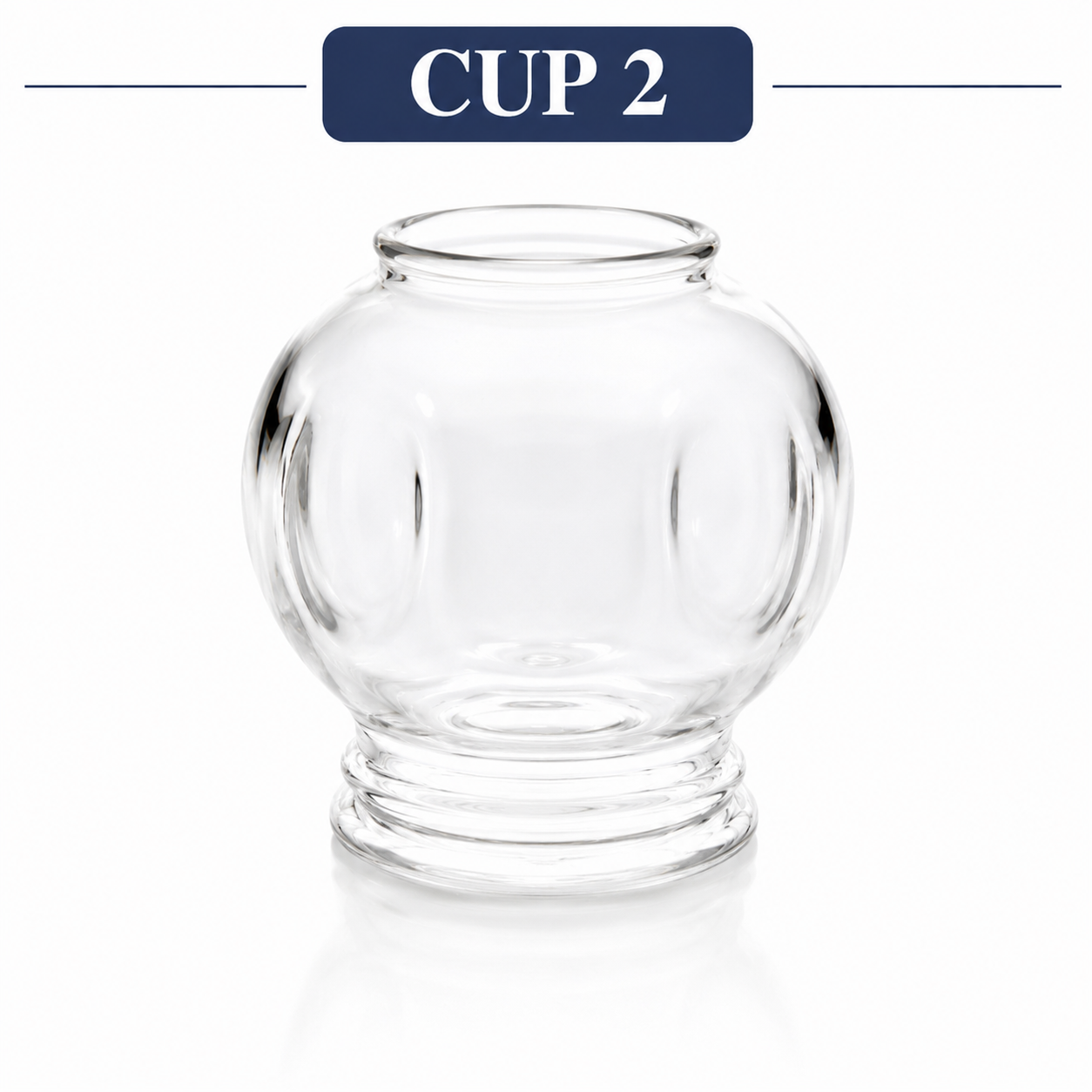 Fire Glass Cupping Set for Traditional Cupping Therapy, Wellness & Muscle Relaxation