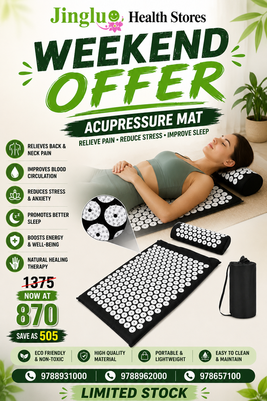 Acupressure Mat for Back Relaxation, Stress Relief & Wellness Therapy Care