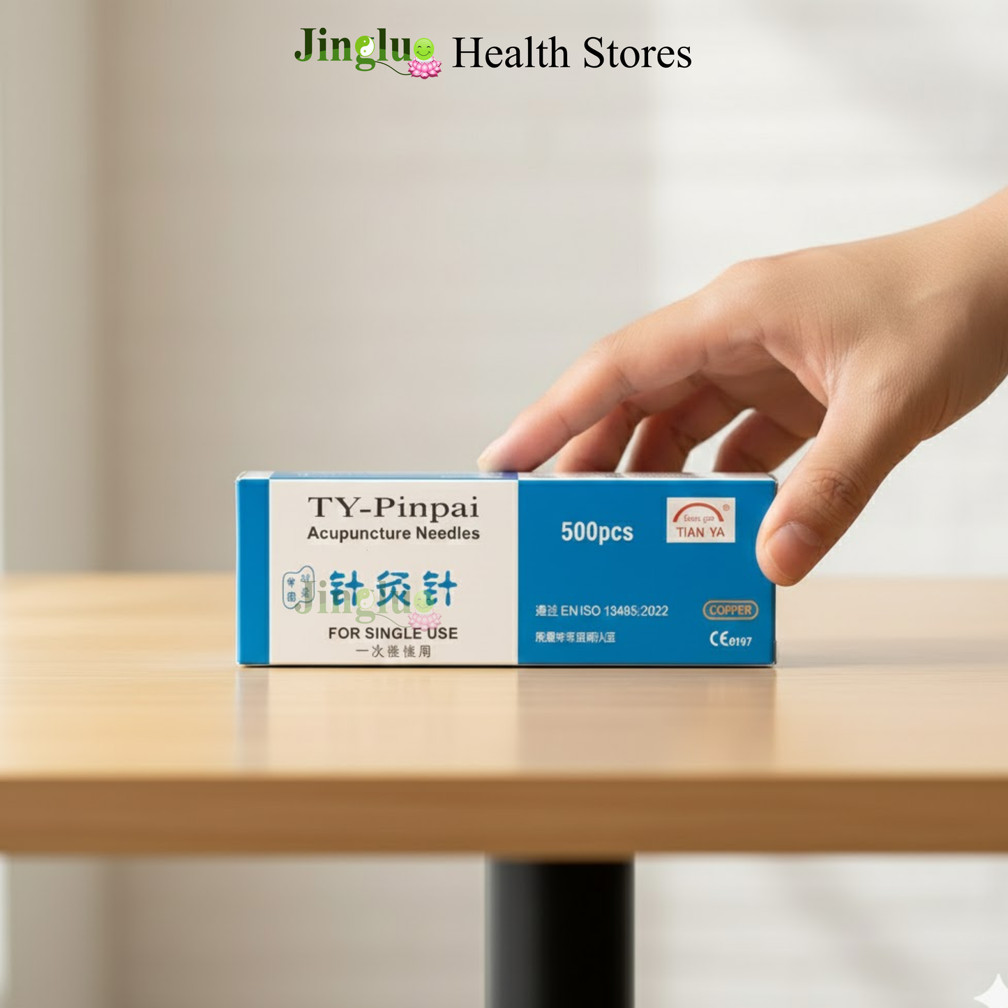 JW Acupuncture Needle Copper Strip ( 500 Needles = 1 Box )