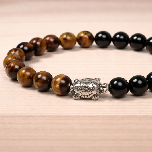 Bracelet Tiger Eye With Tortoise