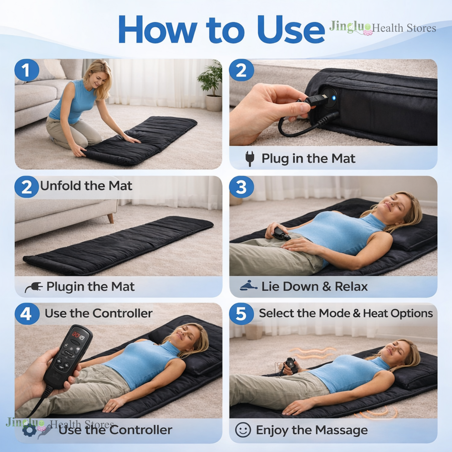 Massager 9 in 1 Bed