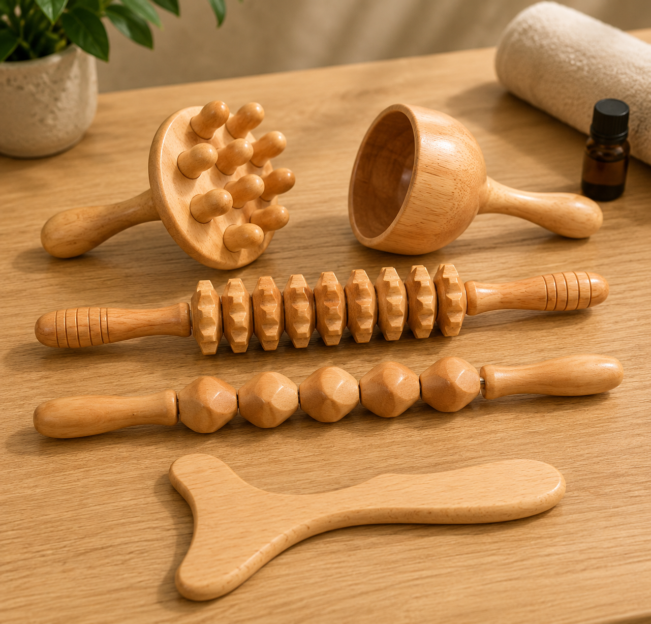 Gusha Set Wooden