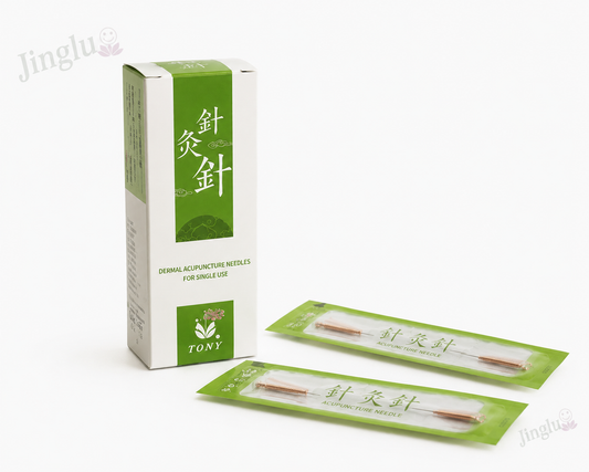 Tony Acupuncture Needle Silver Strip – 200 Sterile Acupuncture Needles for Professional Therapy