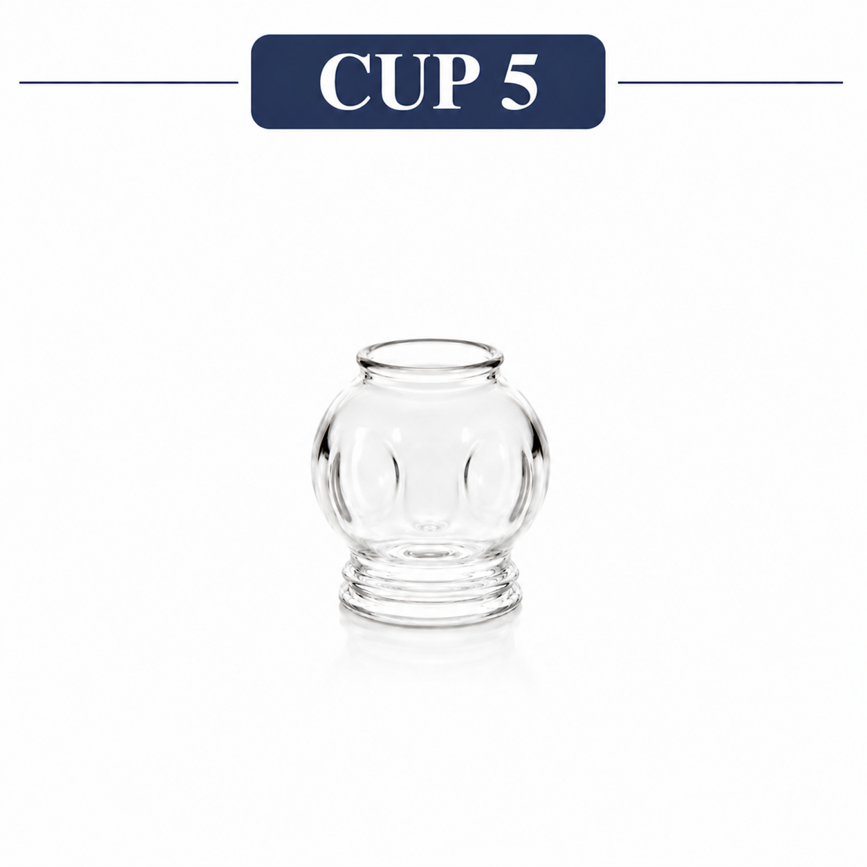 Fire Glass Cupping Set for Traditional Cupping Therapy, Wellness & Muscle Relaxation