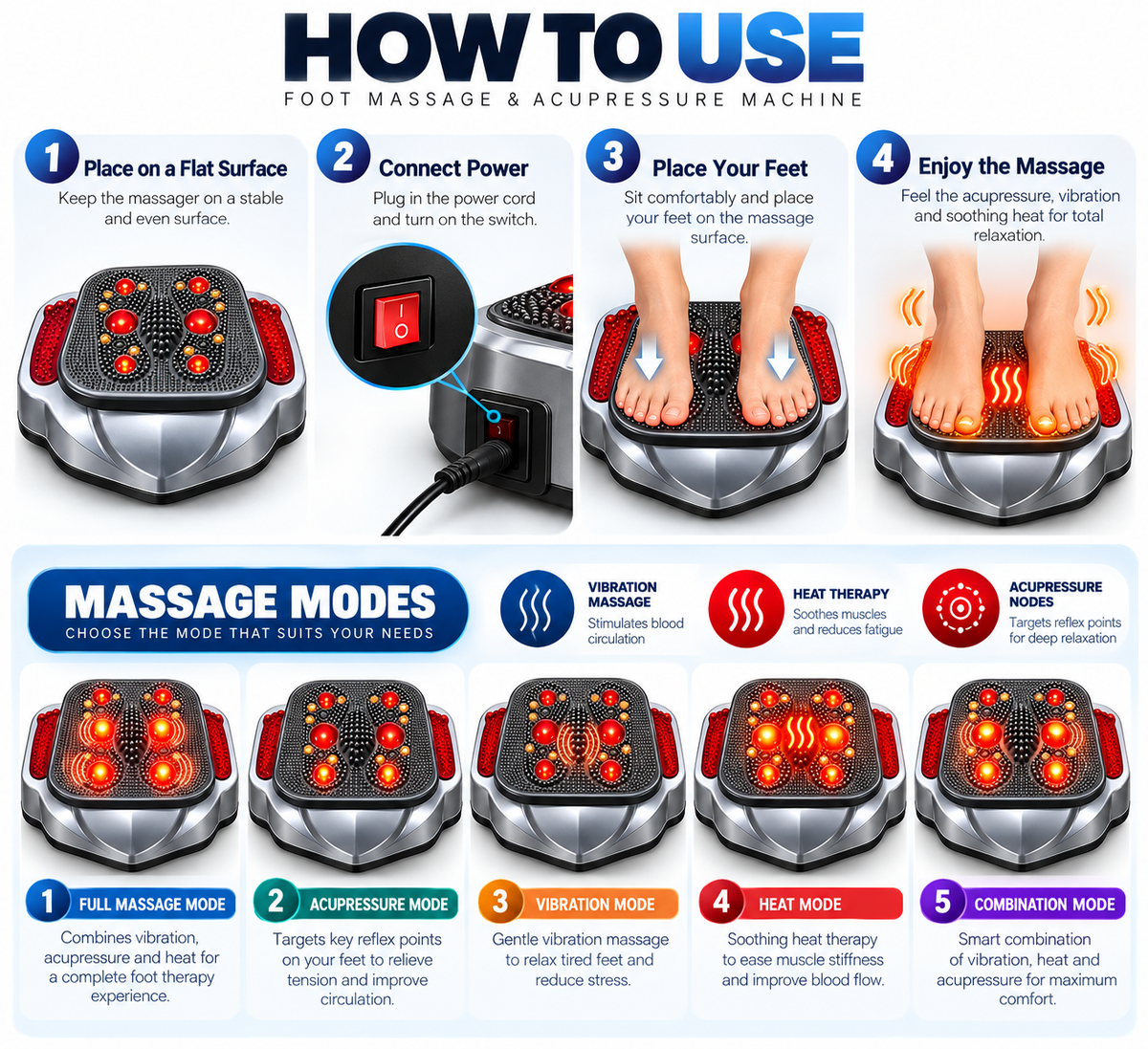 Massager OBCM 6 In 1