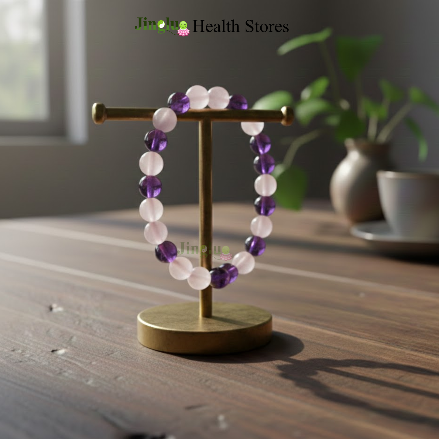 Bracelet Rose Amethyst