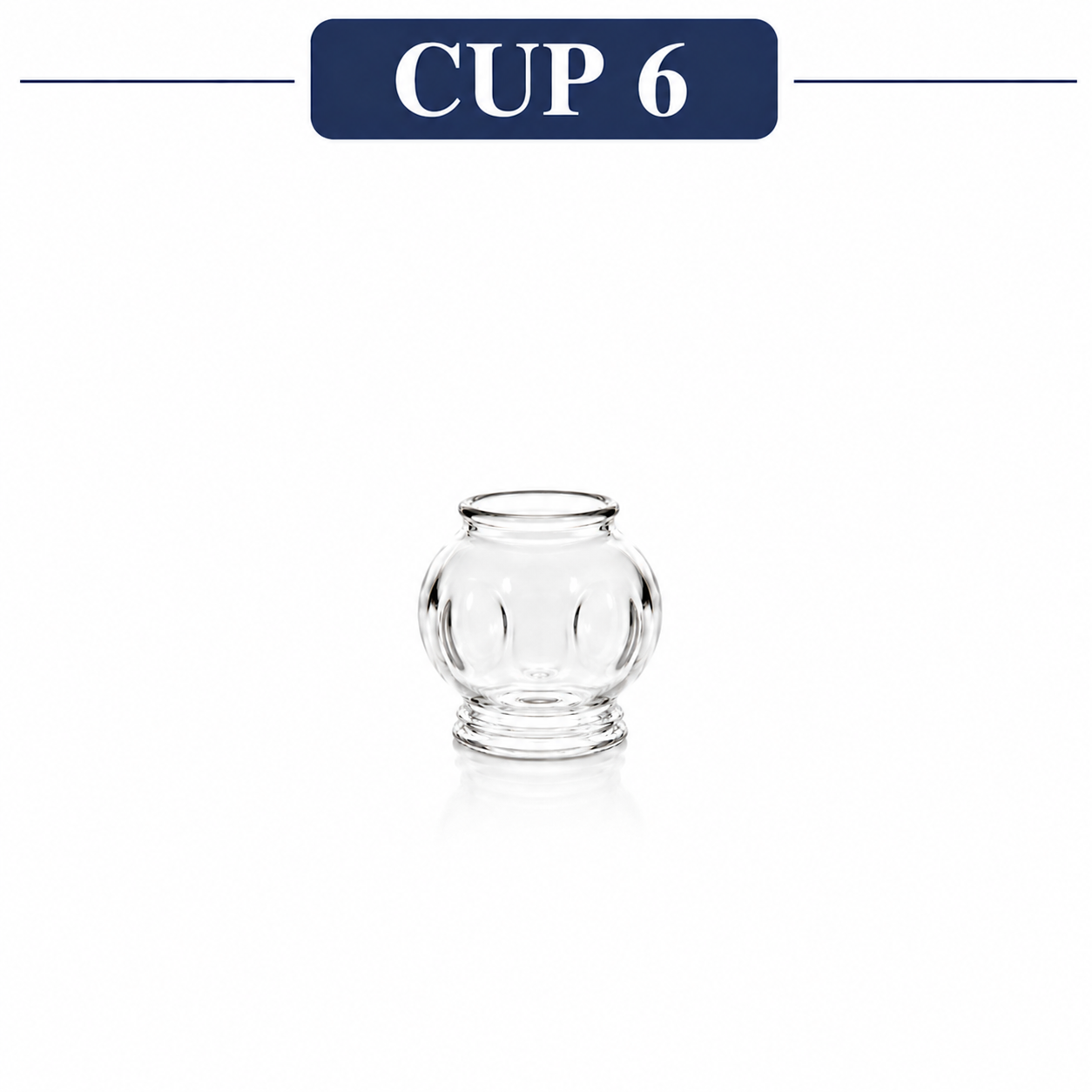 Fire Glass Cupping Set for Traditional Cupping Therapy, Wellness & Muscle Relaxation