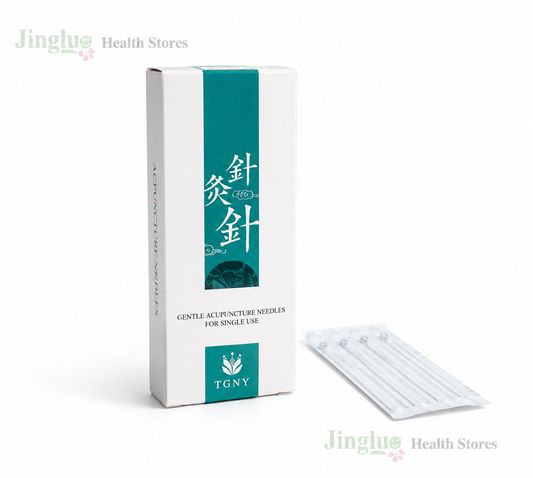 Tony Acupuncture Needle Silver Tube – 100 Sterile Disposable Acupuncture Needles for Professional Therapy
