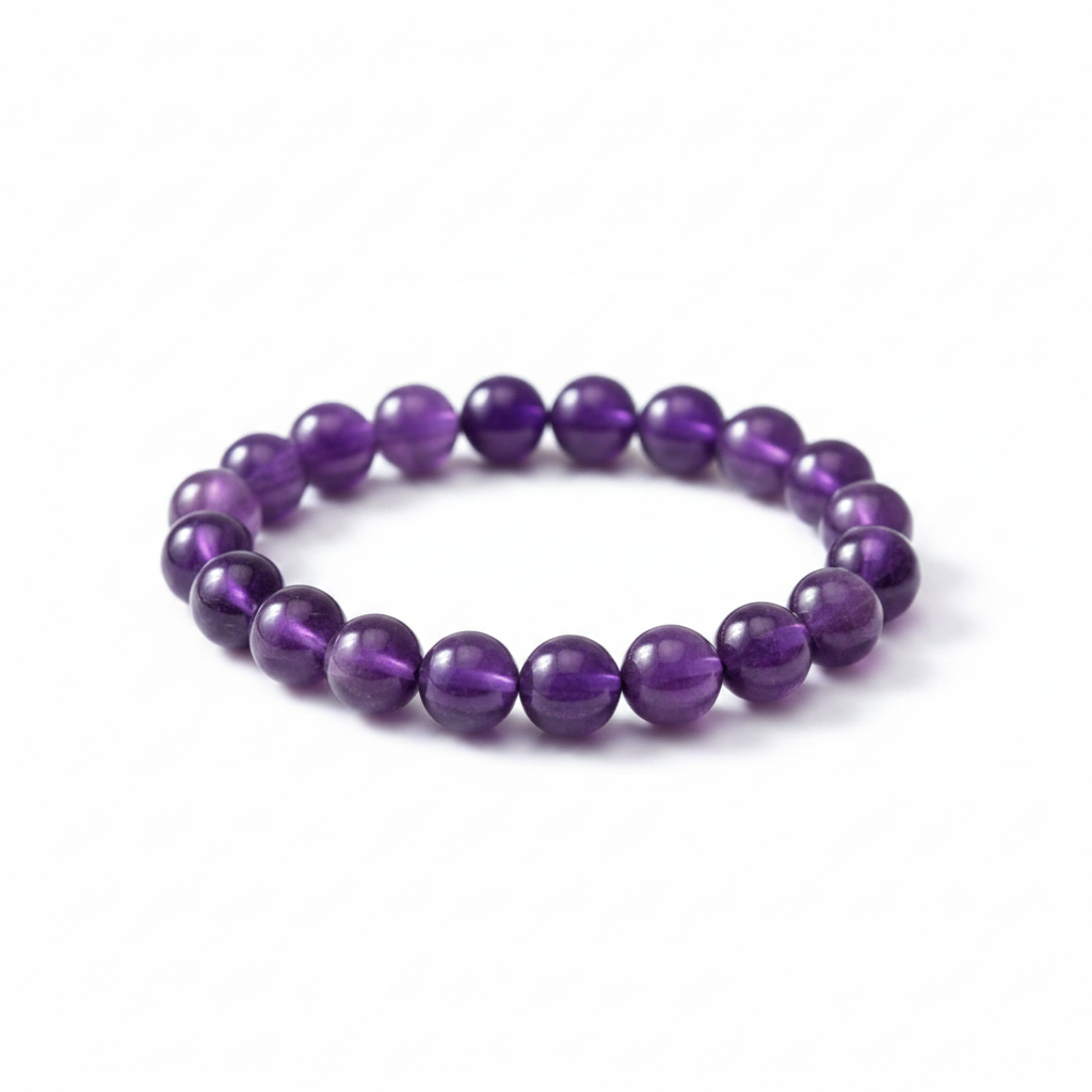 Crystal bracelet for meditation