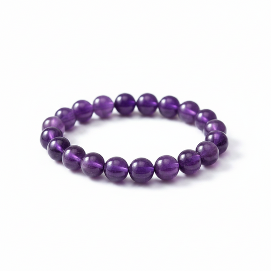 Crystal bracelet for meditation