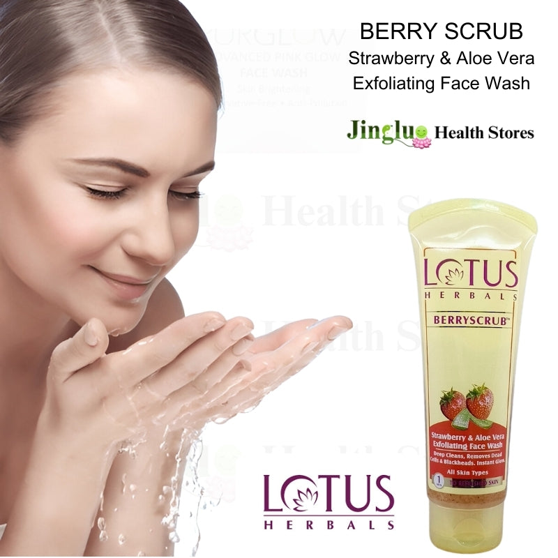 Lotus Berry Scrub Face Wash