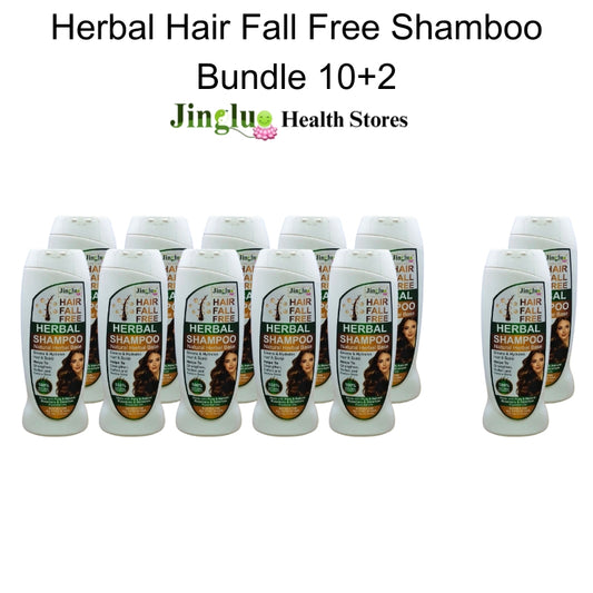 Herbal Hair Fall Free Shamboo Bundle (10+2)