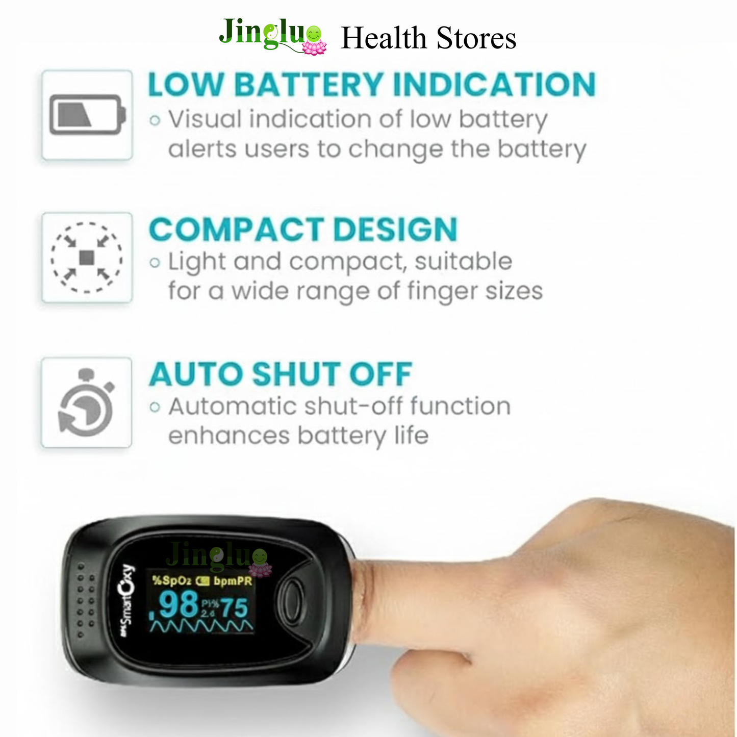 Finger Tip Pulse Oximeter