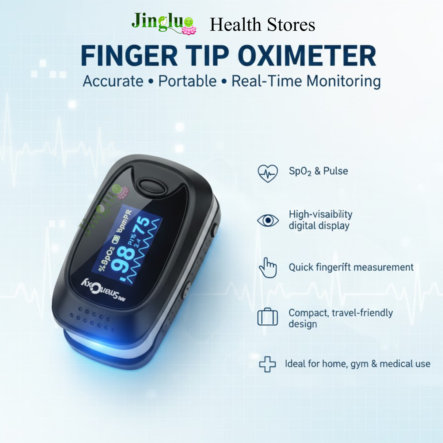 Finger Tip Pulse Oximeter
