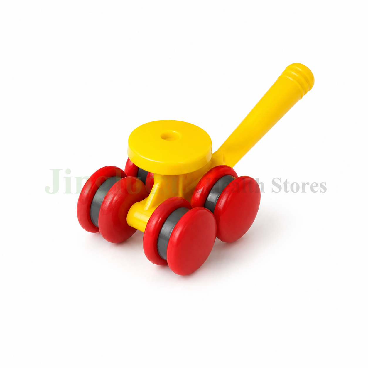 Magnetic 4 wheel roller massager