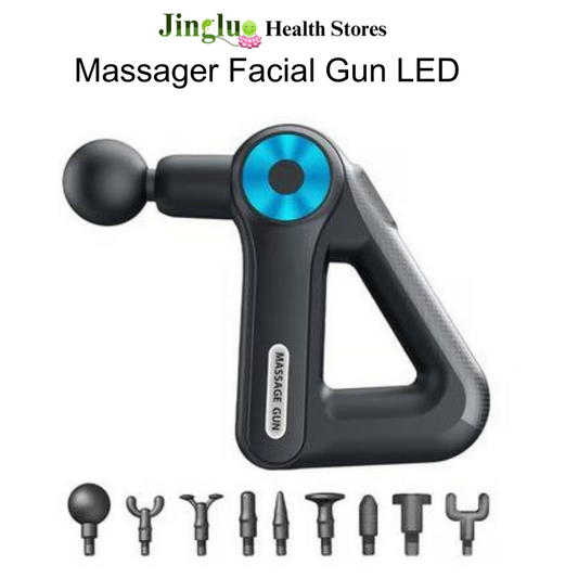 Massager Facial Gun LED