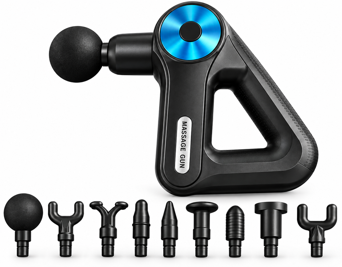 Massager Facial Gun LED
