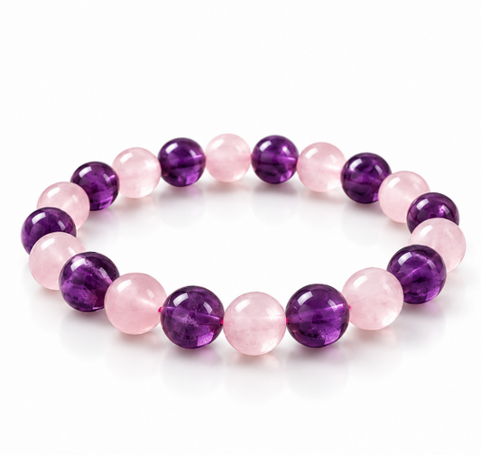 Bracelet Rose Amethyst