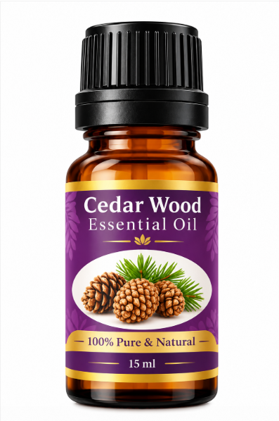 Cedar Wood Essential Oil – Natural Aromatherapy Oil