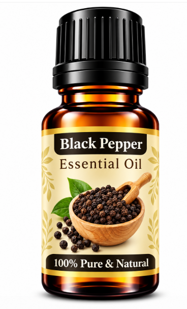 Black Pepper Essential Oil – Natural Aromatherapy Oil