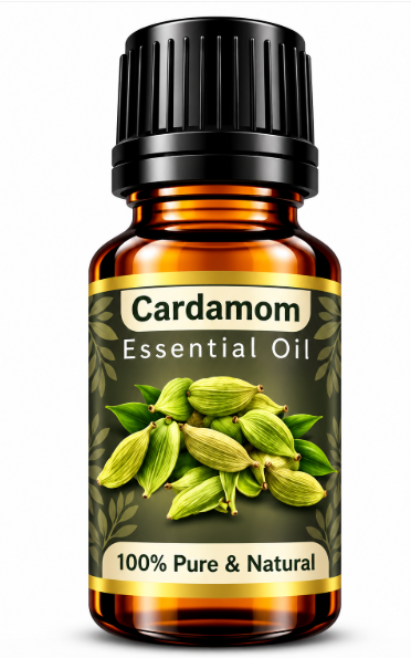 Cardamom Essential Oil – Natural Aromatherapy Oil