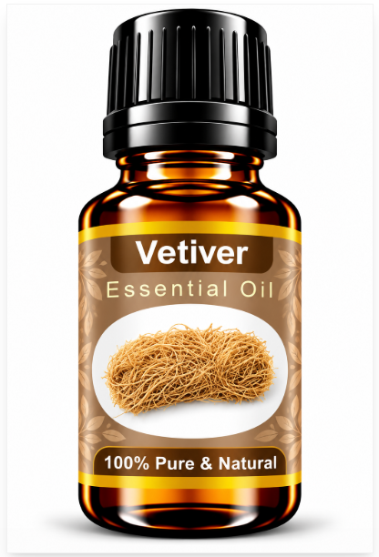 Vetiver Essential Oil – Natural Aromatherapy Oil