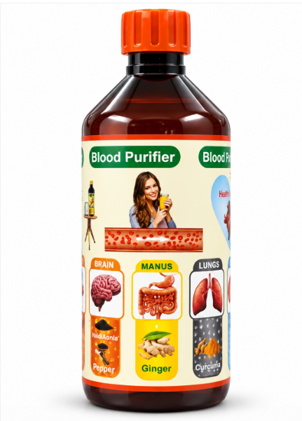 Jingluo Blood Purifier – Natural Herbal Detox Tonic for Clear Skin, Liver Support & Immunity