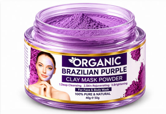 Brazilian Purple Clay – Natural Mineral Clay