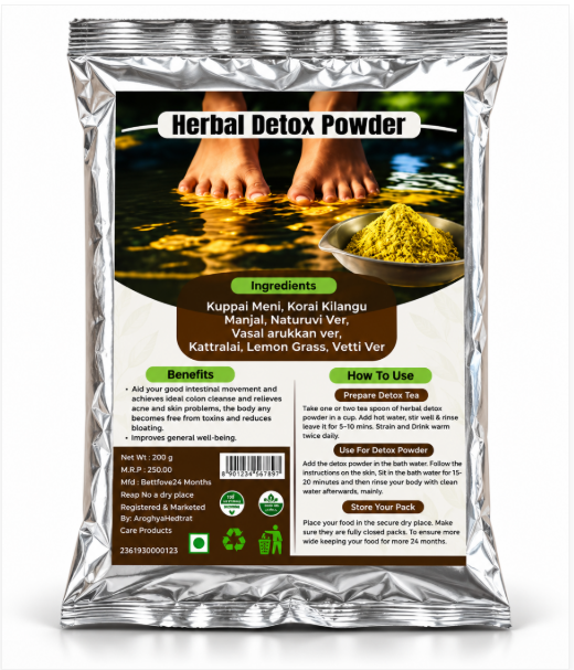 Herbal Detox Powder – Natural Herbal Wellness Powder