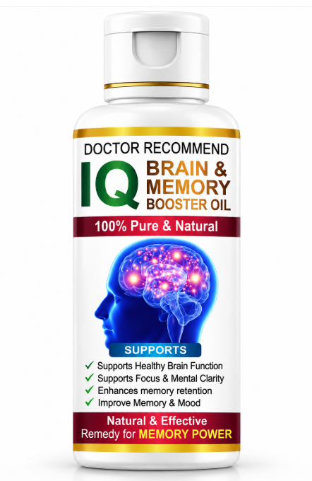 IQ Brain & Memory Booster Oil