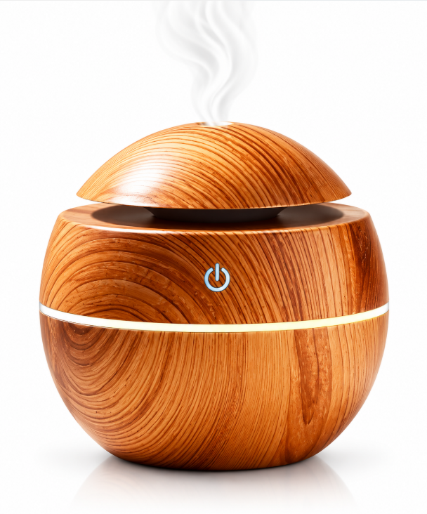 Aroma Wooden Diffuser – Natural Aromatherapy & Home Fragrance Accessory