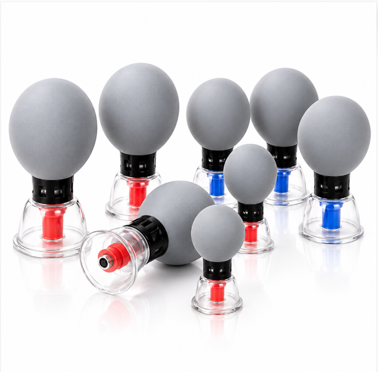 12 Pieces Magnetic Cupping Set – Massage & Wellness Care