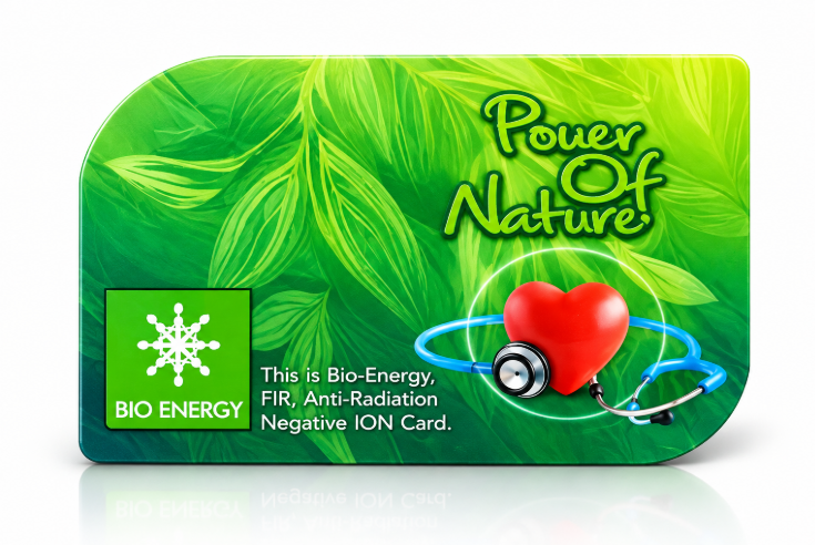 Bio Energy Card – Wellness & Energy Card