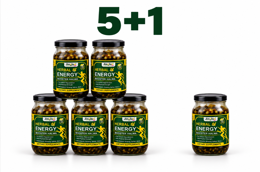 Energy Booster Halwa Bundle (5+1) – Jingluo Health Stores
