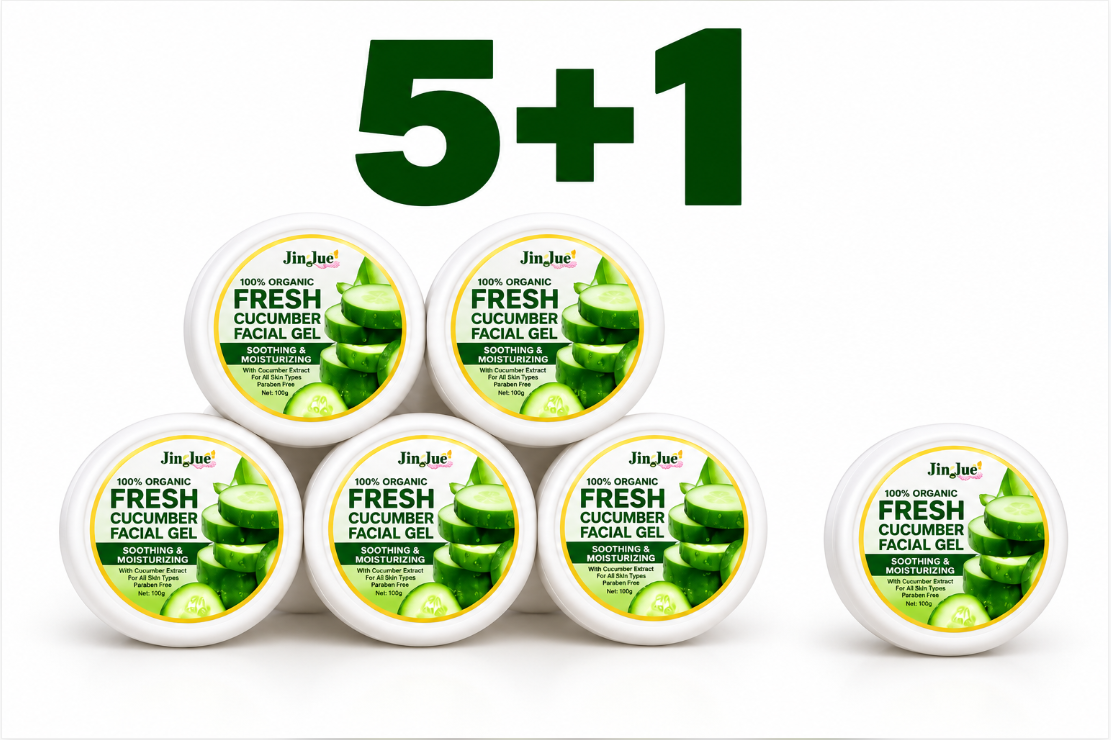 Fresh Cucumber Facial Gel Bundle (5+1) – Jingluo Health Stores